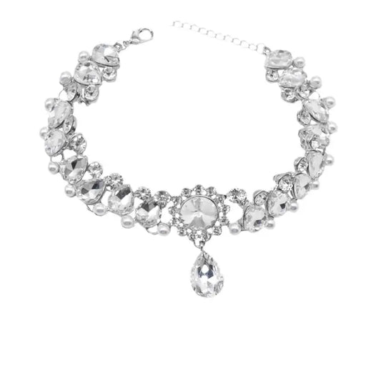 Statement Pearl & Diamond Necklace