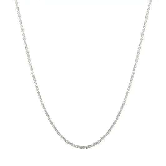 Shimmering Starry Necklace - Italian Collarbone Chain