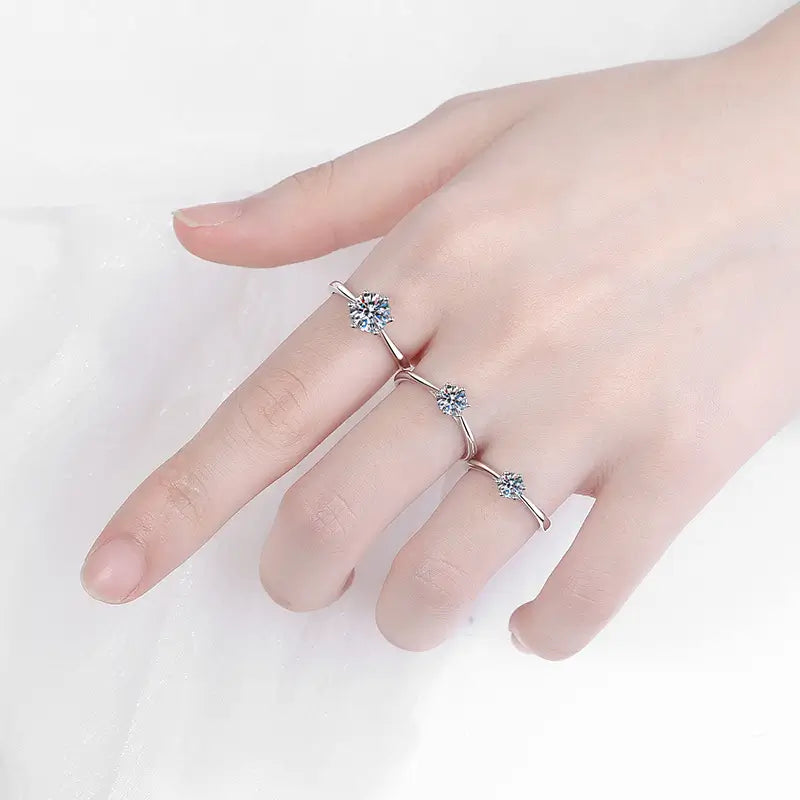 Adjustable Ring 6 prong