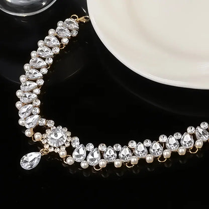 Statement Pearl & Diamond Necklace