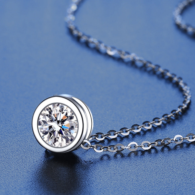 Bubble Moissanite Pendant