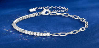 S925 Sterling Silver Tennis Bracelet